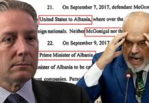 Dosja Rama-McGonigal, prioritare, fletë porosia vjen shpejt nga Amerika